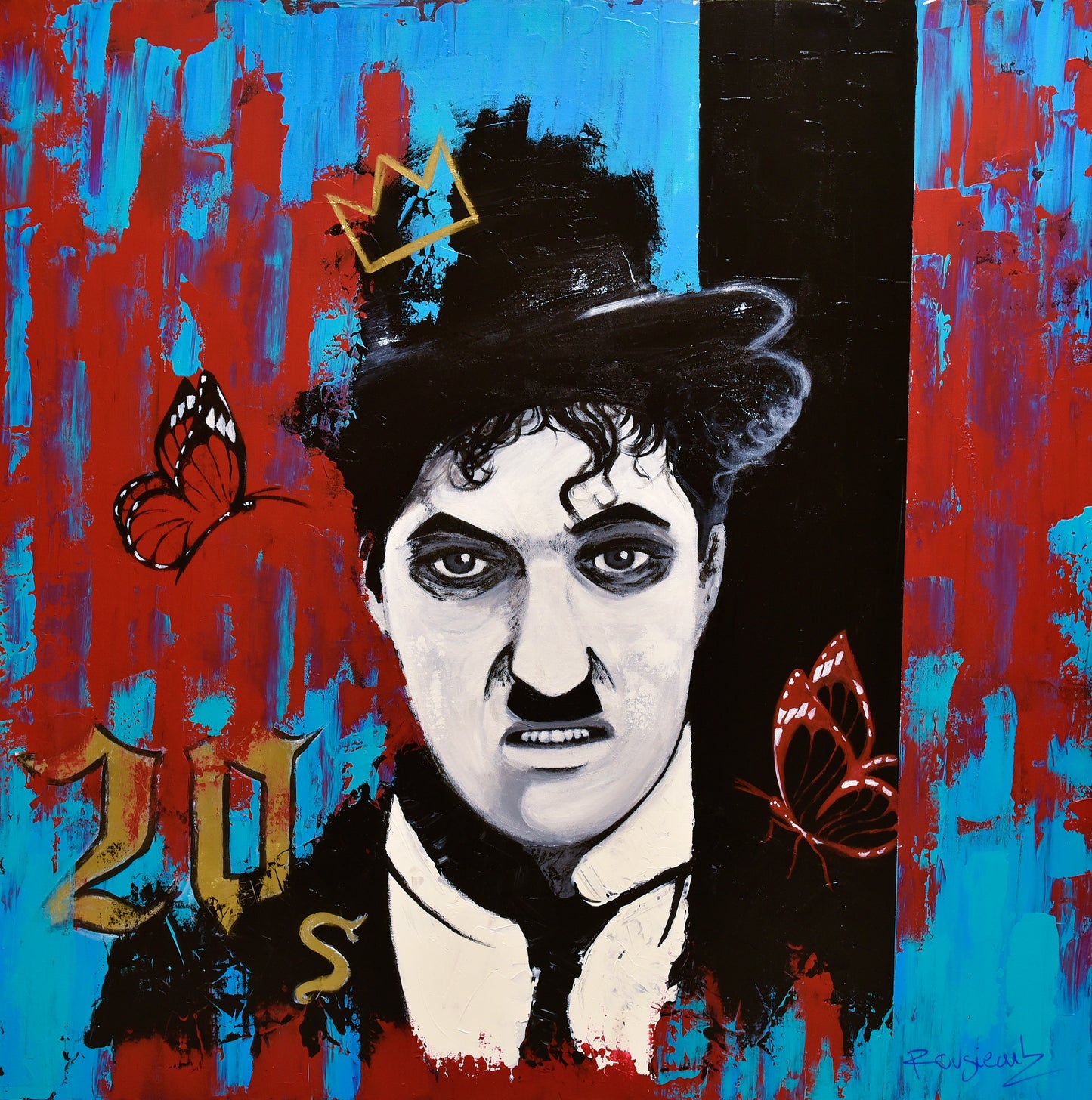 CHARLIE CHAPLIN T-SHIRT 1472TSB190L