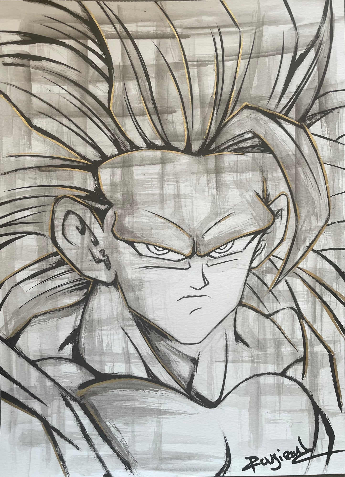 SON GOKU SSJ3. ORIGINAL. 1995
