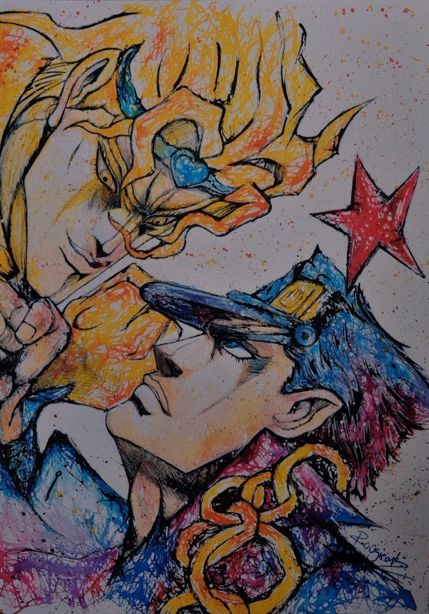 DIO X JOTARO. 1081A3