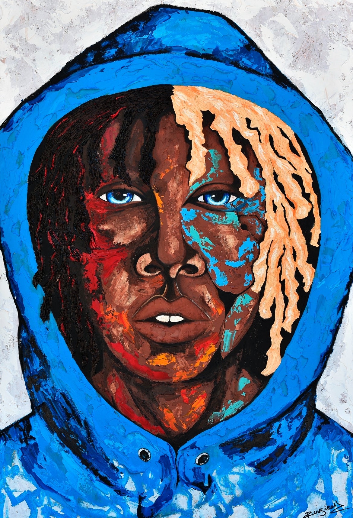 "BLUE" New York is blue in Moonlight. 2180