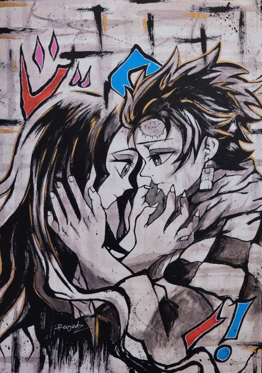 TANJIRO X NEZUKO  ORIGINAL. 1640