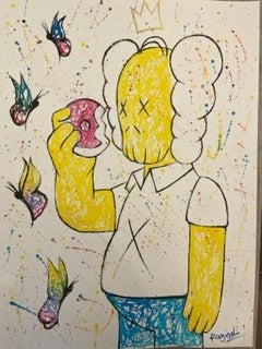 HOMER SIMPSON X KAWS  1171A3