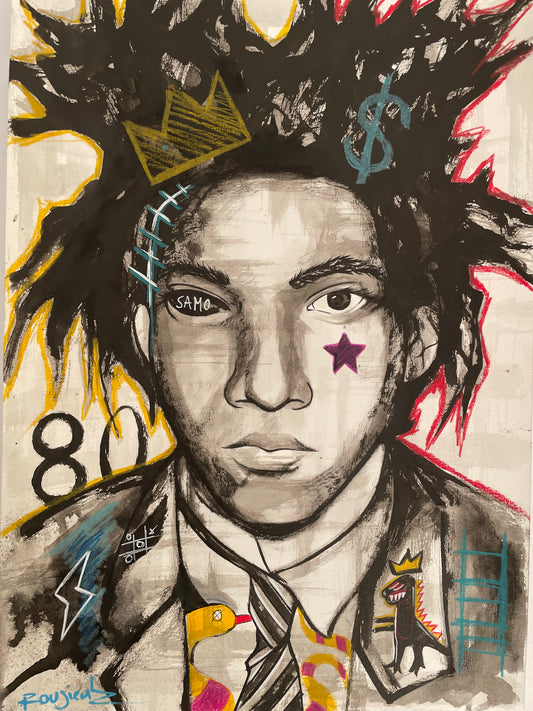 BASQUIAT.  ORIGINAL. 1710