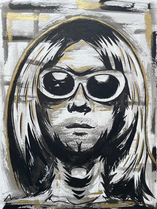 KURT COBAIN.  ORIGINAL. 730
